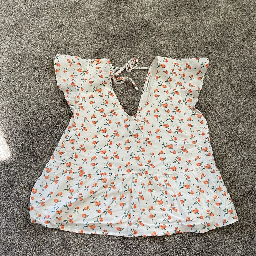 Abercrombie Tie Back Shirt